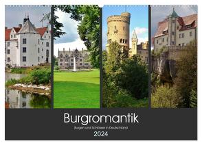 Burgromantik Burgen und Schlösser in Deutschland (Wandkalender 2024 DIN A2 quer), CALVENDO Monatskalender von Janke,  Andrea