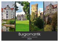 Burgromantik Burgen und Schlösser in Deutschland (Wandkalender 2024 DIN A3 quer), CALVENDO Monatskalender von Janke,  Andrea