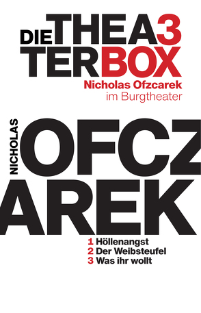 Burgtheater Set: Nicholas Ofczarek von Ofczarek,  Nicholas