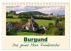 Burgund – Das grüne Herz Frankreichs (Tischkalender 2024 DIN A5 quer), CALVENDO Monatskalender von LianeM,  LianeM