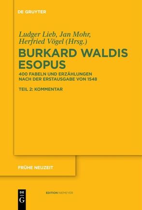 Burkard Waldis: Esopus von Lieb,  Ludger, Mohr,  Jan, Vögel,  Herfried