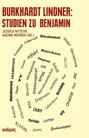 Burkhardt Lindner: Studien zu Benjamin von Nitsche,  Jessica, Werner,  Nadine