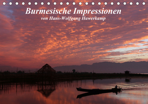 Burmesische Impressionen (Tischkalender 2021 DIN A5 quer) von Hawerkamp,  Hans-Wolfgang
