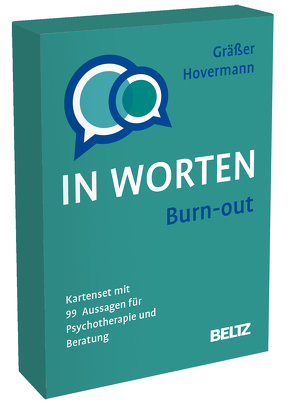 Burn-out in Worten von Gräßer,  Melanie, Hovermann jun.,  Eike