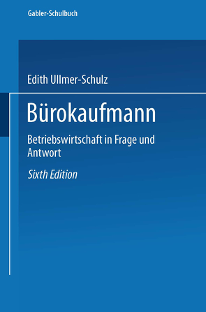 Bürokaufmann von Ullmer-Schulz,  Edith