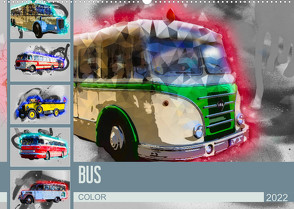 Bus Color (Wandkalender 2022 DIN A2 quer) von Meutzner,  Dirk