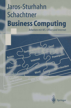 Business Computing von Jaros-Sturhahn,  Anke, Schachtner,  Konrad