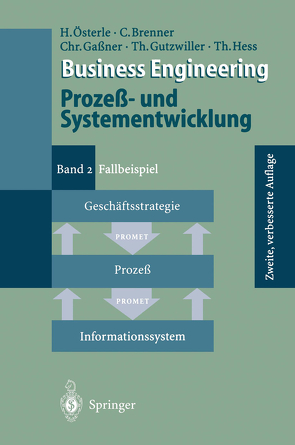 Business Engineering Prozeß- und Systementwicklung von Brenner,  Claudia, Gaßner,  Christian, Gutzwiller,  Thomas, Hess,  Thomas, Österle,  Hubert