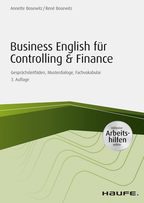 Business English für Controlling & Finance – inkl. Arbeitshilfen online von Bosewitz,  Annette, Bosewitz,  René