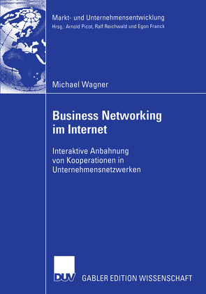 Business Networking im Internet von Wagner,  Michael