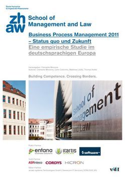Business Process Management 2011 – Status quo und Zukunft von Colicchio,  Carlo, Keller,  Thomas, Litzke,  Mathias, Minonne,  Clemente
