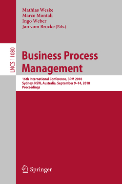 Business Process Management von Montali,  Marco, vom Brocke,  Jan, Weber,  Ingo, Weske,  Mathias