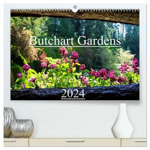 Butchart Gardens 2024 (hochwertiger Premium Wandkalender 2024 DIN A2 quer), Kunstdruck in Hochglanz von Grieshober,  Andy