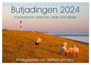 Butjadingen 2024. Impressionen zwischen Jade und Weser (Tischkalender 2024 DIN A5 quer), CALVENDO Monatskalender von Lehmann,  Steffani