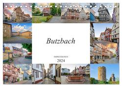 Butzbach Impressionen (Tischkalender 2024 DIN A5 quer), CALVENDO Monatskalender von Meutzner,  Dirk