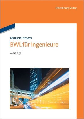 BWL für Ingenieure von Steven,  Marion