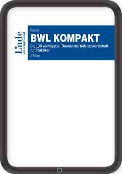 BWL kompakt von Kreuzer,  Christian