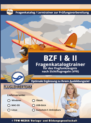 BZF Fragenkatalogtrainer (Windows) für das Flugfunkzeugnis nach Sichtflugregeln von Mueller,  Thomas