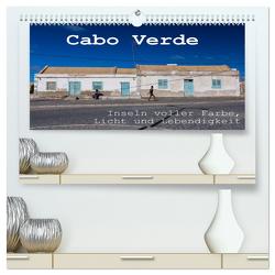 Cabo Verde – Inseln voller Farbe, Licht und Lebendigkeit (hochwertiger Premium Wandkalender 2024 DIN A2 quer), Kunstdruck in Hochglanz von rsiemer,  rsiemer