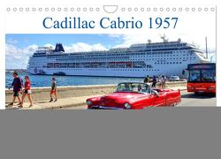 Cadillac Cabrio 1957 – Traumschiff auf Rädern (Wandkalender 2024 DIN A4 quer), CALVENDO Monatskalender von von Loewis of Menar,  Henning