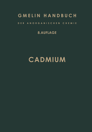 Cadmium System-Nummer 33 von Meyer,  R. J.