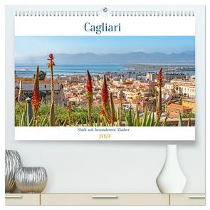 Cagliari – Stadt mit besonderem Zauber (hochwertiger Premium Wandkalender 2024 DIN A2 quer), Kunstdruck in Hochglanz von Schwarze,  Nina