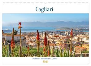 Cagliari – Stadt mit besonderem Zauber (Wandkalender 2024 DIN A2 quer), CALVENDO Monatskalender von Schwarze,  Nina