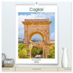 Cagliari – Urlaubsplaner (hochwertiger Premium Wandkalender 2024 DIN A2 hoch), Kunstdruck in Hochglanz von Schwarze,  Nina