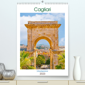Cagliari – Urlaubsplaner (Premium, hochwertiger DIN A2 Wandkalender 2023, Kunstdruck in Hochglanz) von Schwarze,  Nina