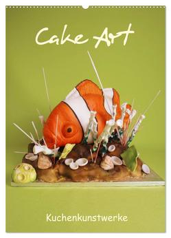 Cake Art (Wandkalender 2024 DIN A2 hoch), CALVENDO Monatskalender von KHGielen,  KHGielen