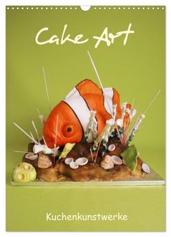 Cake Art (Wandkalender 2024 DIN A3 hoch), CALVENDO Monatskalender von KHGielen,  KHGielen