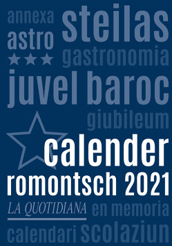 Calender Romontsch 2021 von Somedia Production