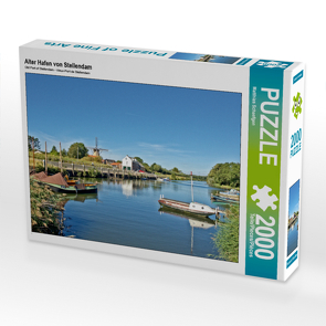 CALVENDO Puzzle Alter Hafen von Stellendam 2000 Teile Lege-Größe 90 x 67 cm Foto-Puzzle Bild von Matthias Schaefgen