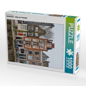 CALVENDO Puzzle Amsterdam – Alles nur Fassade 1000 Teile Lege-Größe 48 x 64 cm Foto-Puzzle Bild von N N