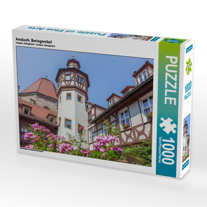 CALVENDO Puzzle Ansbach, Beringershof 1000 Teile Lege-Größe 64 x 48 cm Foto-Puzzle Bild von N N