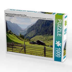 CALVENDO Puzzle Berglandschaft Schwarzachtal in Tirol 1000 Teile Lege-Größe 64 x 48 cm Foto-Puzzle Bild von Anja Frost
