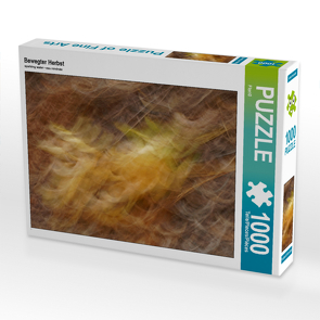 CALVENDO Puzzle Bewegter Herbst 1000 Teile Lege-Größe 64 x 48 cm Foto-Puzzle Bild von Flori0