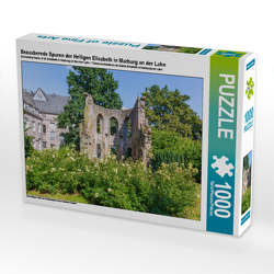 CALVENDO Puzzle Bezaubernde Spuren der Heiligen Elisabeth in Marburg an der Lahn 1000 Teile Lege-Größe 64 x 48 cm Foto-Puzzle Bild von N N