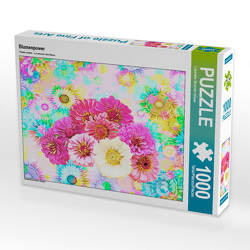 CALVENDO Puzzle Blumenpower 1000 Teile Lege-Größe 64 x 48 cm Foto-Puzzle Bild von Liselotte Brunner-Klaus