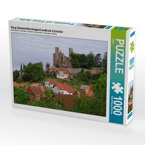 CALVENDO Puzzle Burg Hanstein/Bornhagen/Landkreis Eichsfeld 1000 Teile Lege-Größe 64 x 48 cm Foto-Puzzle Bild von Flori0