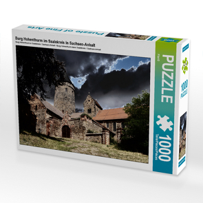 CALVENDO Puzzle Burg Hohenthurm im Saalekreis in Sachsen-Anhalt 1000 Teile Lege-Größe 64 x 48 cm Foto-Puzzle Bild von Flori0