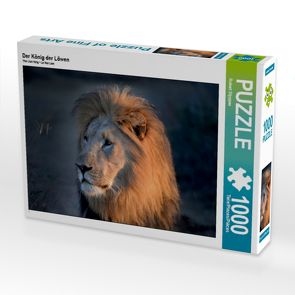 CALVENDO Puzzle Der König der Löwen 1000 Teile Lege-Größe 64 x 48 cm Foto-Puzzle Bild von Robert Styppaa von Styppaa,  Robert