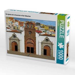 CALVENDO Puzzle Die Iglesia de la Asunción in San Sebastian 1000 Teile Lege-Größe 64 x 48 cm Foto-Puzzle Bild von Klaus Eppele