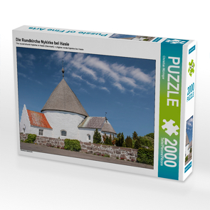 CALVENDO Puzzle Die Rundkirche Nykirke bei Hasle 2000 Teile Lege-Größe 90 x 67 cm Foto-Puzzle Bild von Christian Müringer