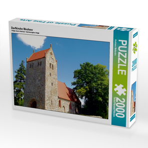 CALVENDO Puzzle Dorfkirche Mechow 2000 Teile Lege-Größe 90 x 67 cm Foto-Puzzle Bild von Andreas Mellentin
