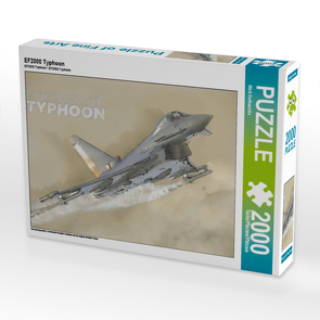 CALVENDO Puzzle EF2000 Typhoon 2000 Teile Lege-Größe 90 x 67 cm Foto-Puzzle Bild von Nick Delhanidis
