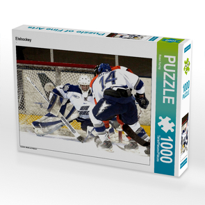 CALVENDO Puzzle Eishockey 1000 Teile Lege-Größe 64 x 48 cm Foto-Puzzle Bild von Rose Hurley