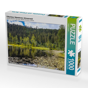 CALVENDO Puzzle Ellbachsee, Baiersbronn, Schwarzwald 1000 Teile Lege-Größe 64 x 48 cm Foto-Puzzle Bild von Jürgen Feuerer