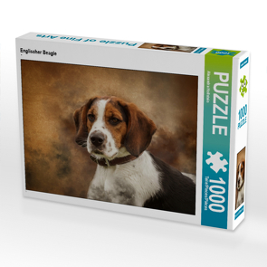CALVENDO Puzzle Englischer Beagle 1000 Teile Lege-Größe 64 x 48 cm Foto-Puzzle Bild von Alexandra Hollstein