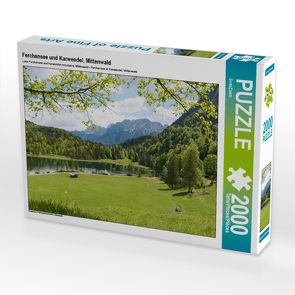 CALVENDO Puzzle Ferchensee und Karwendel, Mittenwald 2000 Teile Lege-Größe 90 x 67 cm Foto-Puzzle Bild von SusaZoom